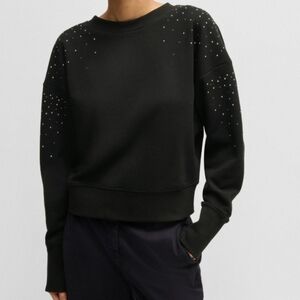Boss Black Studded Sweatshirt